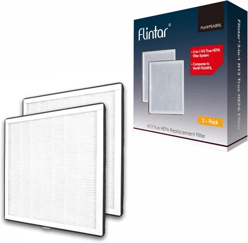 Miniatura 2 de Filtro de repuesto, compatible con purificador de aire PureZone Pure Enrichment PEAIRPLG, filtro 3 en 1 de grado H13 de alta eficiencia, número