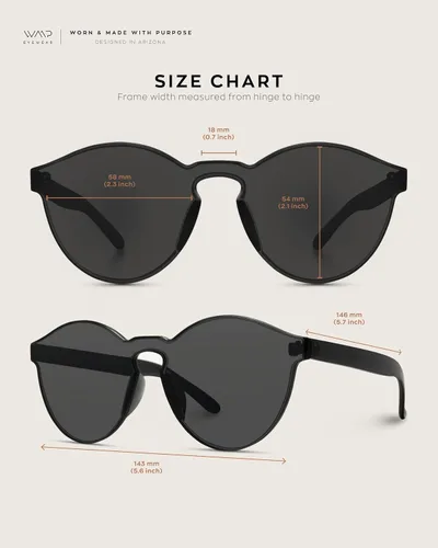 Miniatura 7 de Wearme Pro - Lentes para sol Super Retro Redondos, transparentes.