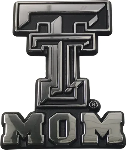 Miniatura 6 de Texas Tech Emblem Red Raiders - Emblema de metal prémium para automóvil (cromado)