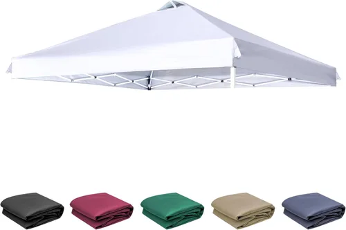 Miniatura 22 de SCOCANOPY Parte superior de repuesto con ventilación de aire para marco de toldo de 10x10, SOLO cubierta de toldo, (Turquesa)