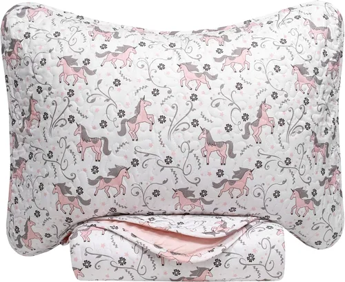Miniatura 7 de Sweet Home Collection Juego de edredón de 3 piezas para niños, divertido, colorido y cómodo, para niños y niñas, ropa de cama suave hipoalergénica