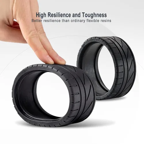 Miniatura 3 de YOUSU Resina de impresora 3D flexible y resistente (Shore 80A), goma suave/TPU como resina de impresión 3D, resina de fotopolímero de curado UV