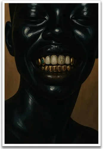 Miniatura 17 de Lienzo decorativo para pared, diseño de cultura negra, póster afroamericano de arte para pared, arte abstracto, pintura al óleo para sala de estar