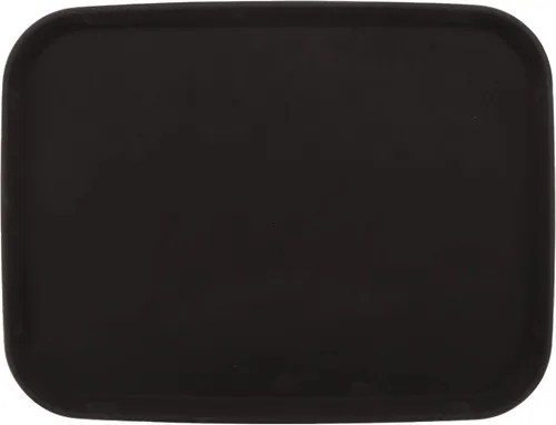 Miniatura 5 de G.E.T. NS-1014-BR Bandeja rectangular antideslizante de plástico sin BPA, de 10 x 14 pulgadas, color marrón