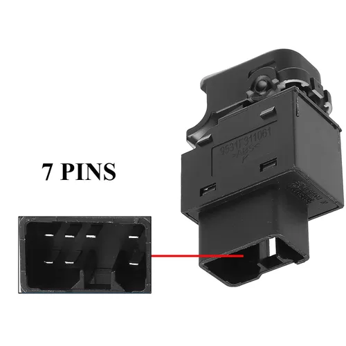 Miniatura 5 de TA-VIGOR Interruptor de ventana lateral del pasajero compatible con Hyundai Tucson ix35 2010 2011 2012 2013 2014 2015, reemplazo del interruptor