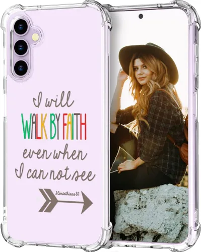 Miniatura 146 de Hungo Funda compatible con Samsung Galaxy S23 con diseño floral y bonito diseño transparente, femenino para mujeres y niñas, con hermoso clavel