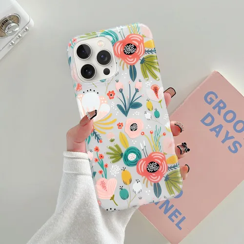 Miniatura 5 de J.west - Funda compatible con iPhone 15 Pro Max de 6.7 pulgadas, elegante y transparente, con estampado de leopardo y guepardo, diseño nacarado