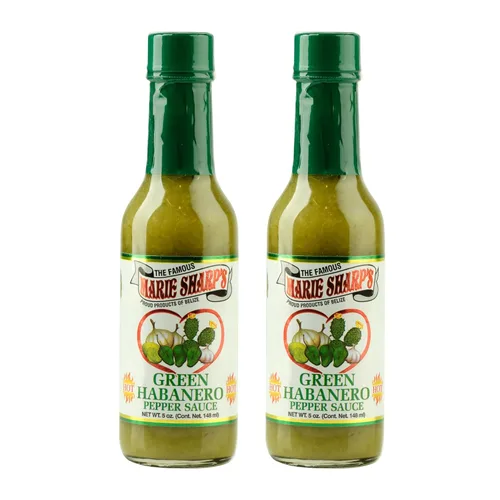 Miniatura 9 de Salsa picante de pimiento habanero Marie Sharp's, 1 galón (128 onzas) – Salsa picante belizeana auténtica con pimientos habaneros rojos frescos