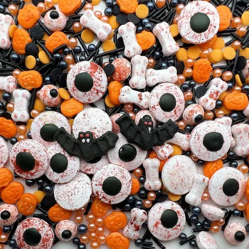 Miniatura 24 de SE Si&Moos Gránulos de estrellas blancas para decoración de pasteles, decoración de pasteles de estrellas, estrellas blancas comestibles grandes