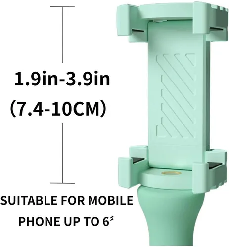 Miniatura 9 de Soporte de silicona flexible con ventosa para teléfono móvil de 3 a 6 pulgadas, color negro 2019.