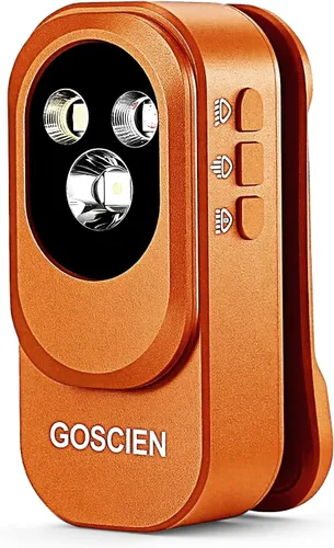 Miniatura 9 de Linterna EDC recargable profesional con clip de 500 lúmenes, luz de clip con tres soluciones de iluminación, carga USB C, linterna magnética IPX6