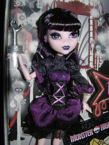 Miniatura 4 de Mattel Monster High Frights, Camera, Action! Muñeca Elissabat