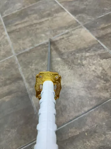 Miniatura 4 de Espada tradicional japonesa de espuma samurái Katana impresa dragón dorado en vaina