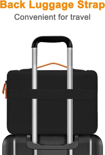 Miniatura 6 de MOSISO 360 - Bolsa protectora para laptop para hombre, bolsas de computadora de 15 a 16 pulgadas compatibles con MacBook Pro 16/Air 15, HP Dell