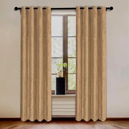 Miniatura 7 de KEMCO Panel de cortina opaca de felpilla de doble cara para sala de estar, dormitorio, dormitorio, sala de estar, oficina, con aislamiento térmico