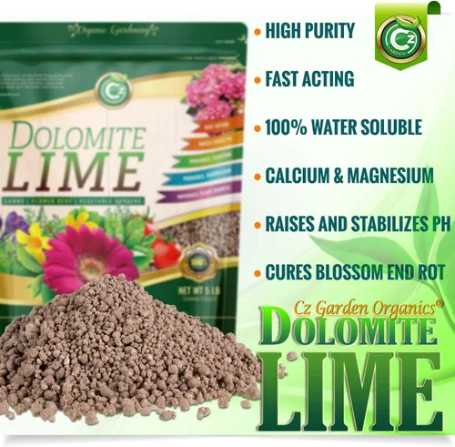 Miniatura 3 de Dolomita orgánica lima 5LB con granulado, fabricado en Estados Unidos, listado OMRI, fertilizante para enmienda del suelo de jardín. Aditivo