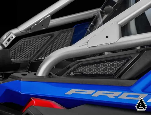 Miniatura 6 de SuperATV Assault Industries - Cubierta de admisión para Polaris RZR PRO XP/Turbo R/Pro R Gris Protege la piel de la rana en la entrada de aire