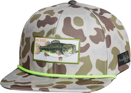 Miniatura 2 de EDTREK Gorra Snapback de rendimiento para exteriores con ala plana - Bordado único de animales
