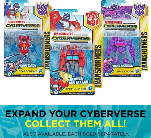 Miniatura 6 de Transformers Tra Action Atacante 15 Costanza