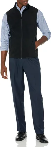 Miniatura 4 de Tienda Essentials - Camiseta polar con cierre completo, para hombre