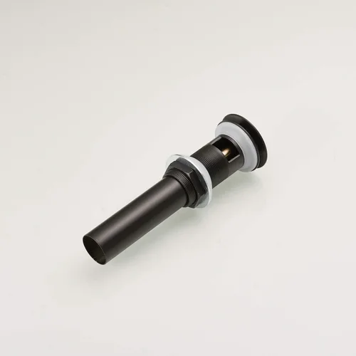 Miniatura 5 de BWE Tapón de drenaje negro para fregadero con desbordamiento, se adapta al orificio estándar del fregadero de baño de 1-1/2 a 1-3/4 pulgadas, negro