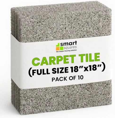 Miniatura 23 de Smart Squares Easy Street - Azulejos de felpa de alta calidad, fabricados en Estados Unidos, azulejos de suelo de 8 x 8 pulgadas con acolchado 486
