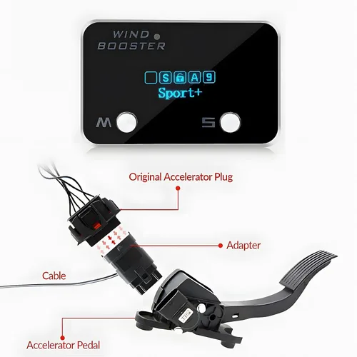Miniatura 6 de Controlador de respuesta del acelerador compatible con Ford F150Raptor 2011-2025 2026 Ford Explorer Mustang Fusion Edge Ranger Everest C-Max Focus