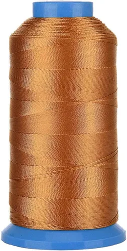 Miniatura 15 de Selric [1500 yardas/recubierto/sin desenredo/22 colores disponibles] Hilos de nailon prensado resistentes #69 T70 tamaño 210D/3 para tapicería