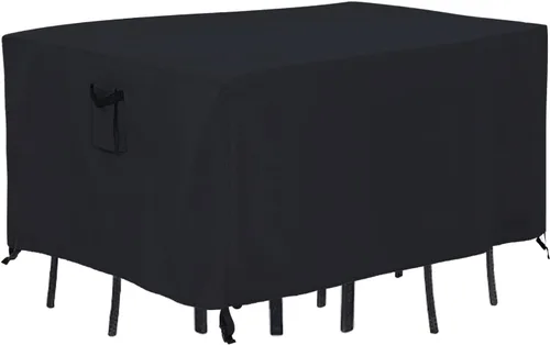 Miniatura 35 de ABCCANOPY Cubierta de Mesa Rectangular Cubierta de Mesa Universal Cubierta de Silla para Exteriores Impermeable y a Prueba de Polvo Resistente al