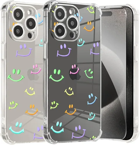 Miniatura 43 de Roemary Buffertech - Funda protectora para iPhone 13 Pro Max con diseño Golden Retriever, diseño de arcoíris con protector de pantalla