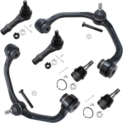 Miniatura 9 de Detroit Axle - Kit de brazos de control de extremo delantero 4WD para Ford 04-08 F-150, 06-08 Lincoln Mark LT, 4 extremos de barra de acoplamiento