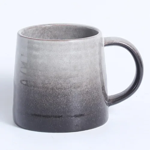 Miniatura 16 de Taza de Café Grande de Cerámica, Tazas de Cerámica Hechas a Mano, Tazas de Té con Asa Grande para Oficina y Hogar, 15.5 oz, Apta para Lavavajillas