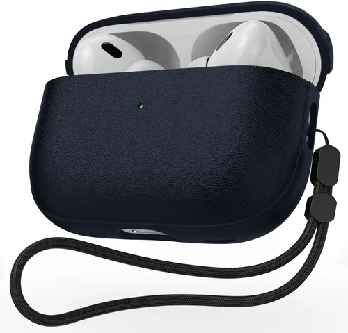 Miniatura 17 de JIELIELE - Funda de actualización compatible con el estuche de Airpods Pro, funda protectora de cuerpo completo de textura de cuero compatible