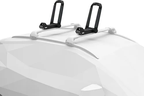 Miniatura 2 de Thule Hull-a-Port Aero - Estante para kayak en la azotea, lleva 1 kayak, diseño antirrobo, diseño plegable, superficie de montaje acolchada de goma