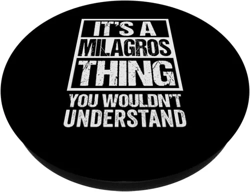 Miniatura 2 de It's A Milagros Thing You Wouldn't Understand First Name PopSockets Adhesive PopGrip