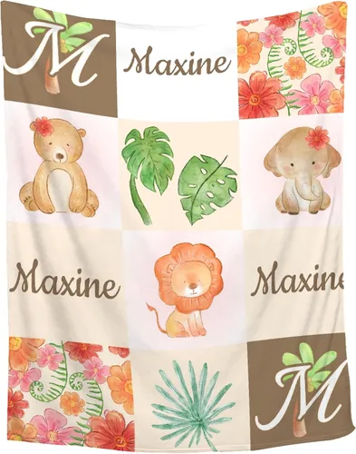 Miniatura 10 de Manta de bebé personalizada de Sandilya para niñas y niños, manta de bebé personalizada con dinosaurio, manta envolvente para niños pequeños, bebés