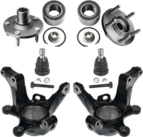Miniatura 76 de Detroit Axle - Kit de nudillos delanteros e izquierdos RWD para Chevrolet GMC Silverado Suburban Sierra 1500 Avalanche Tahoe Yukon Cadillac Escalade