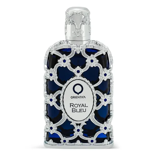 Miniatura 11 de Orientica Luxury Collection Royal Bleu Eau De Parfum 0.25 oz / 0.3 fl oz Mini Splash – Amaderado, Picante, Vainilla, Cardamomo, Bergamota, Lavanda