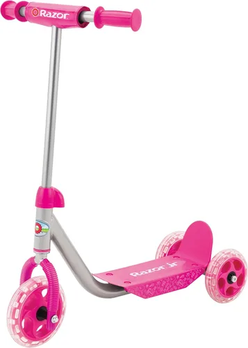 Miniatura 9 de Razor Jr. Lil’ Kick – Patinete de 3 ruedas para niños pequeños (edades 3+), Peso máximo del jinete 44 lb (20 kg)