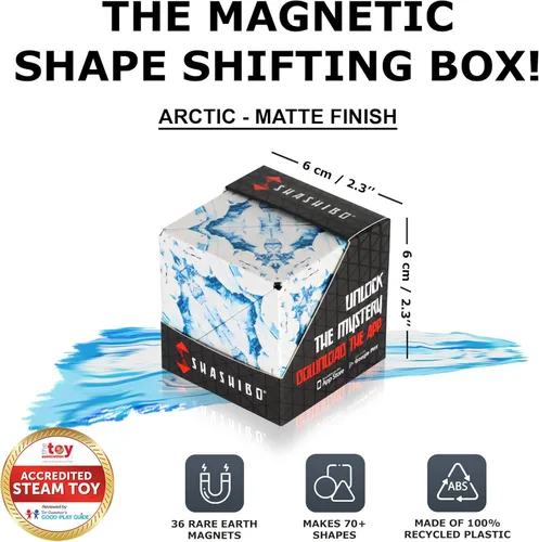 Miniatura 2 de Shashibo Juguete sensorial antiestrés para adultos y niños, juguete para aliviar el estrés para adultos, adolescentes y niños, juguetes geniales
