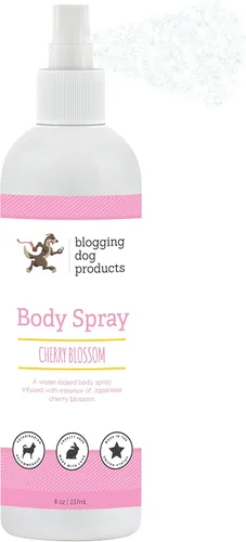 Miniatura 7 de Spray desodorizante para perros – Colonia de perro de larga duración y eliminador de olores de mascotas – Perfume perfumado de flor de cerezo