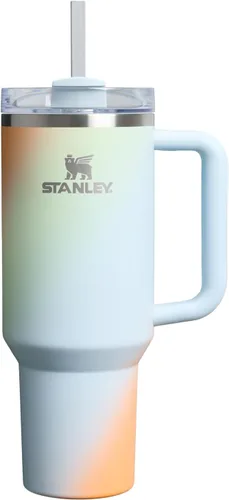 Miniatura 45 de Stanley Quencher H2.0 - Vaso de acero inoxidable con asa, pajilla y tapa FlowState giratoria de 3 posiciones; aislamiento térmico, sin BPA; apto