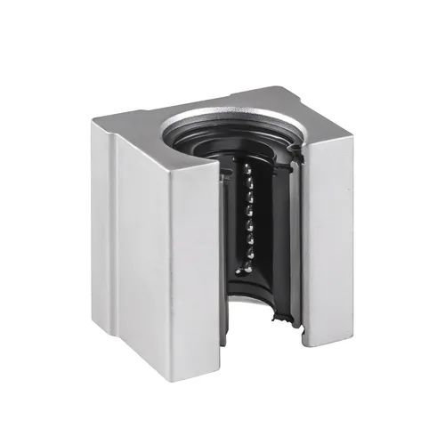 Miniatura 8 de SBR12 4 unids rodamiento lineal de aluminio abierto movimiento lineal 0.472 in rodamiento unidad deslizante para SBR12UU guía de riel deslizante