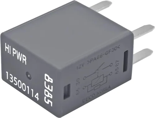 Miniatura 7 de Relé 13500114/8385 (juego de 2) – 12 V CC 40 A 4 pines para ventilador de aire acondicionado, relé 13500114/8385 compatible con modelos de vehículos