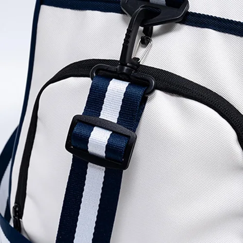 Miniatura 9 de Bolsa de gimnasio deportiva grande con zapatos y bolsillos húmedos y secos, funda de paleta para hombres y mujeres, accesorios deportivos, bolsas