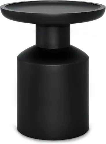Miniatura 17 de SIMPLIHOME Dayton - Mesa auxiliar redonda de madera de acacia maciza de 13 pulgadas de ancho, estilo contemporáneo en color marrón claro, coñac claro