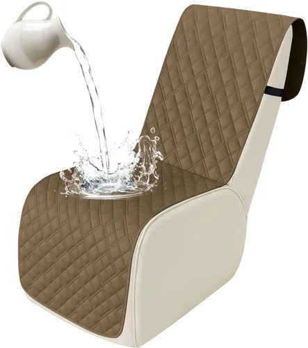 Miniatura 19 de Arfntevss Fundas de sofá modular reclinable, 100% impermeable, en forma de L, para sillón reclinable en forma de L, funda seccional lavable