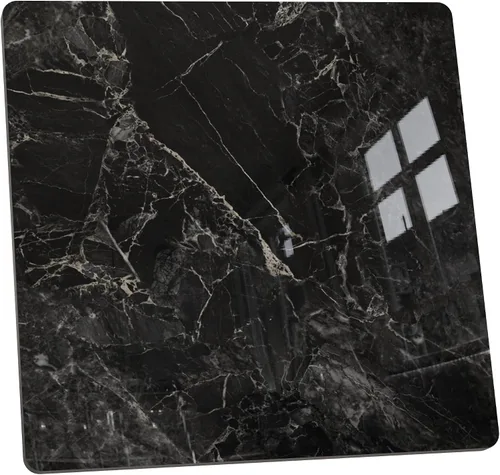 Miniatura 14 de Square Table Top, 19.6” White Sintered Stone Tabletop, DIY Replacement & Cover Marble Desktop, Scratch & Wear Resistant, Suitable for Indoor &