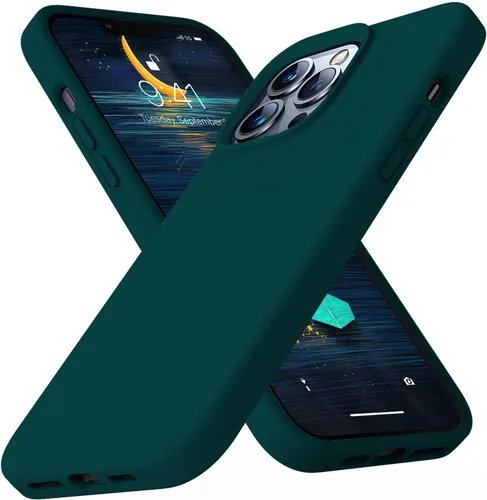 Miniatura 32 de Funda compatible con iPhone 13 de 6.1 pulgadas, de silicona líquida premium [forro de microfibra suave antiarañazos], goma de gel, protección Uva