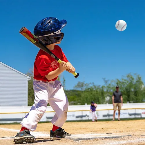 Miniatura 6 de Pelotas de béisbol para adultos sin marcar, tamaño estándar en blanco de 9 pulgadas, pelotas de béisbol juveniles para entrenamiento de liga